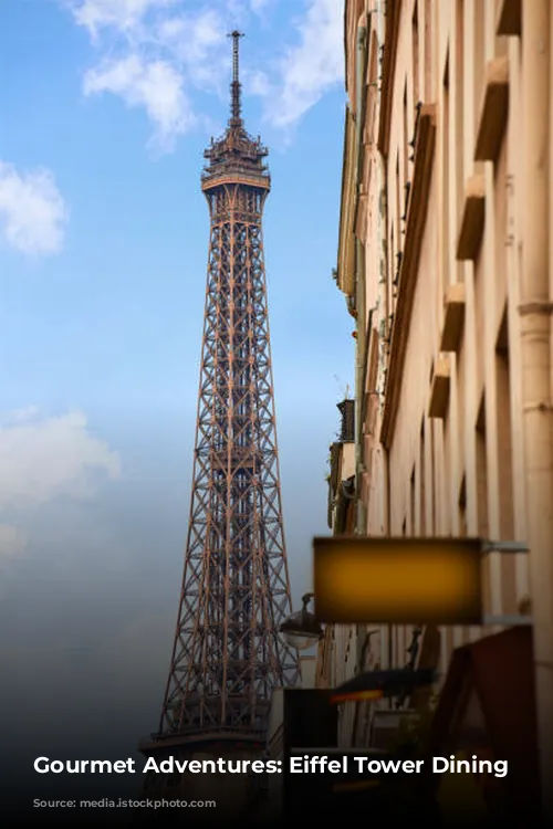 Gourmet Adventures: Eiffel Tower Dining