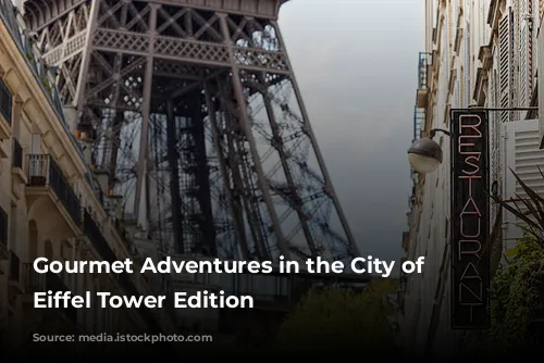 Gourmet Adventures in the City of Lights: Eiffel Tower Edition