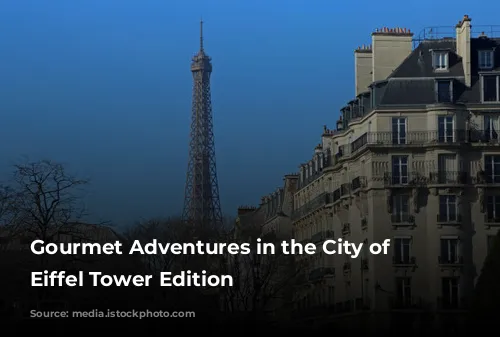 Gourmet Adventures in the City of Lights: Eiffel Tower Edition