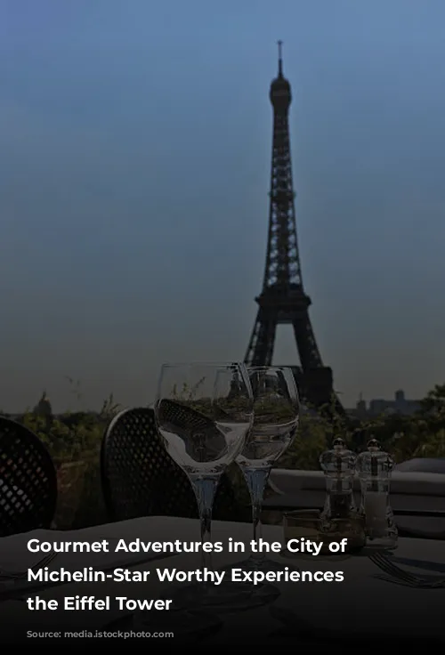 Gourmet Adventures in the City of Lights: Michelin-Star Worthy Experiences Near the Eiffel Tower