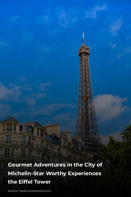 Gourmet Adventures in the City of Lights: Michelin-Star Worthy Experiences Near the Eiffel Tower