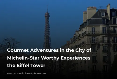 Gourmet Adventures in the City of Lights: Michelin-Star Worthy Experiences Near the Eiffel Tower