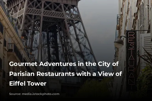 Gourmet Adventures in the City of Lights: Parisian Restaurants with a View of the Eiffel Tower