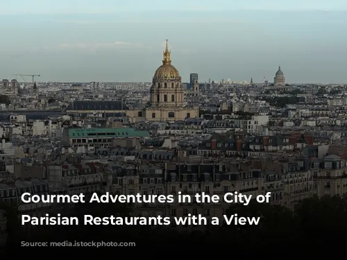 Gourmet Adventures in the City of Lights: Parisian Restaurants with a View