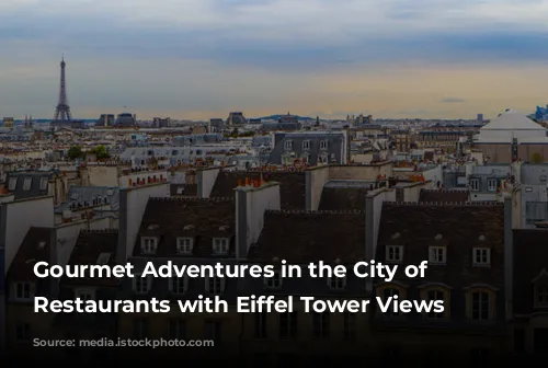 Gourmet Adventures in the City of Lights: Restaurants with Eiffel Tower Views