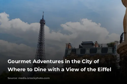 Gourmet Adventures in the City of Lights: Where to Dine with a View of the Eiffel Tower