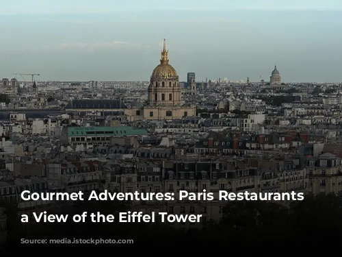 Gourmet Adventures: Paris Restaurants with a View of the Eiffel Tower