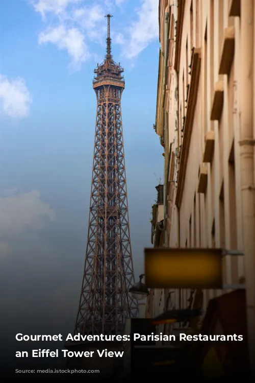 Gourmet Adventures: Parisian Restaurants with an Eiffel Tower View