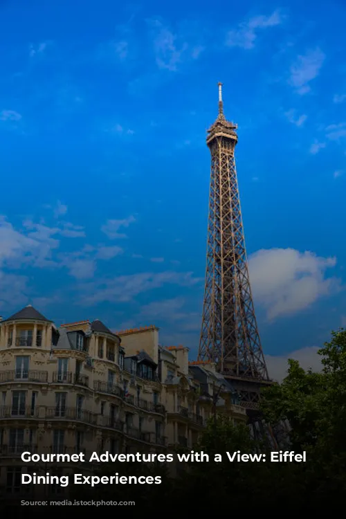 Gourmet Adventures with a View: Eiffel Tower Dining Experiences