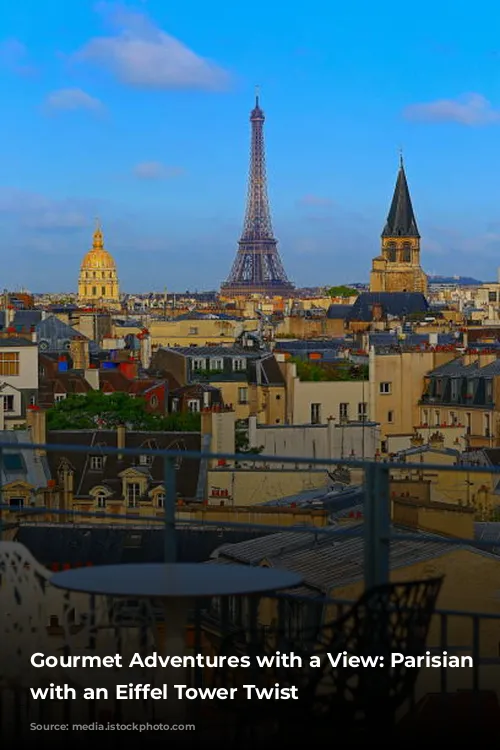 Gourmet Adventures with a View: Parisian Restaurants with an Eiffel Tower Twist