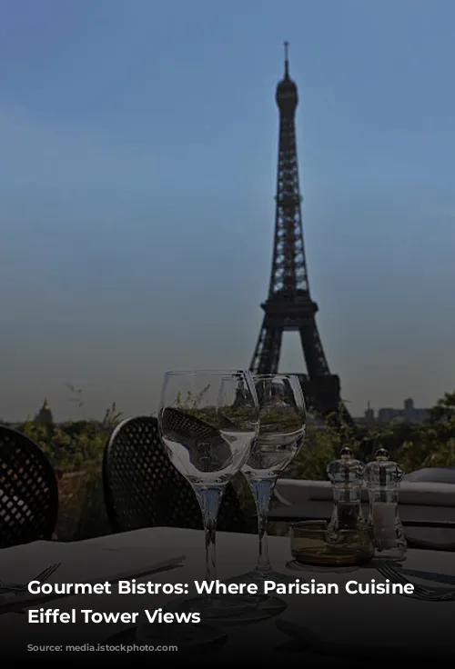 Gourmet Bistros: Where Parisian Cuisine Meets Eiffel Tower Views