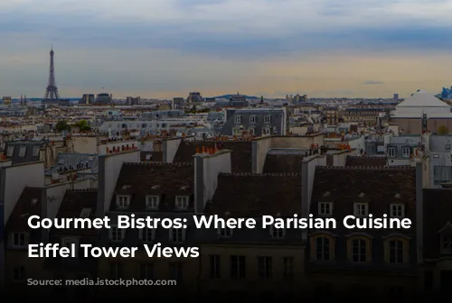 Gourmet Bistros: Where Parisian Cuisine Meets Eiffel Tower Views