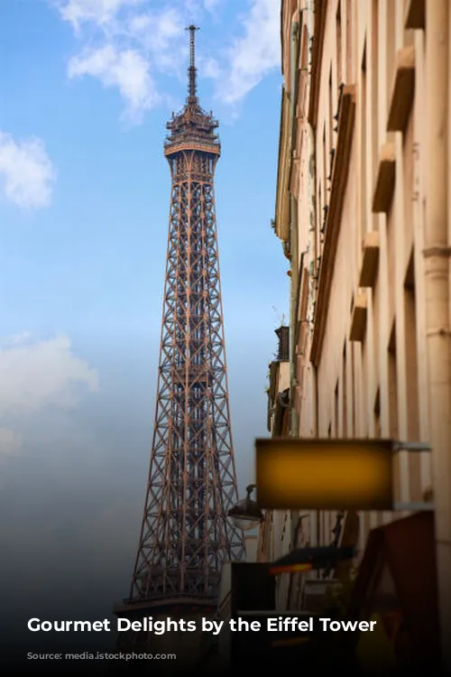 Gourmet Delights by the Eiffel Tower