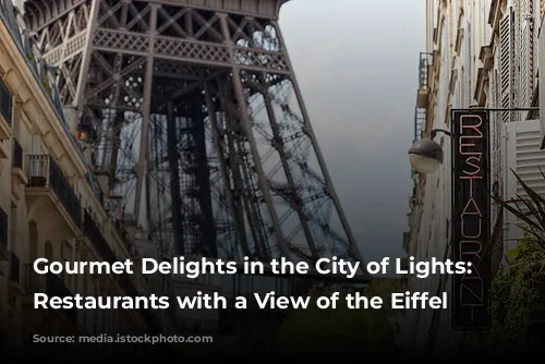 Gourmet Delights in the City of Lights: Parisian Restaurants with a View of the Eiffel Tower