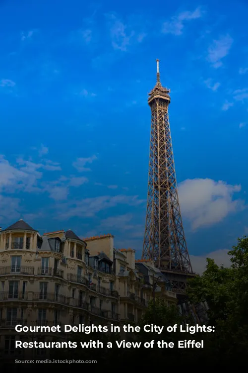 Gourmet Delights in the City of Lights: Parisian Restaurants with a View of the Eiffel Tower