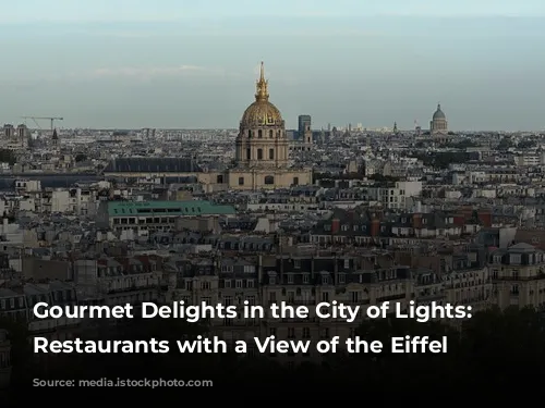 Gourmet Delights in the City of Lights: Parisian Restaurants with a View of the Eiffel Tower