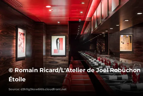 © Romain Ricard/L'Atelier de Joël Robuchon - Étoile