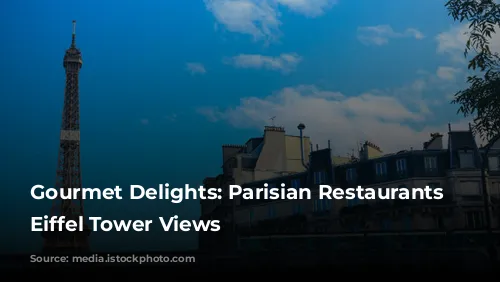 Gourmet Delights: Parisian Restaurants with Eiffel Tower Views