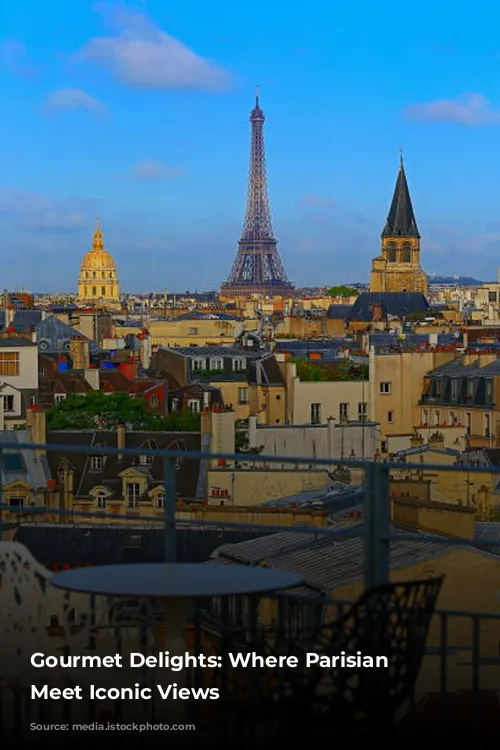  Gourmet Delights: Where Parisian Flavors Meet Iconic Views