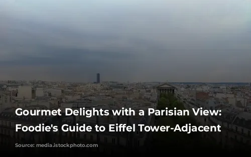 Gourmet Delights with a Parisian View: A Foodie's Guide to Eiffel Tower-Adjacent Restaurants