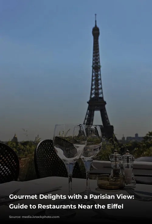 Gourmet Delights with a Parisian View: A Guide to Restaurants Near the Eiffel Tower