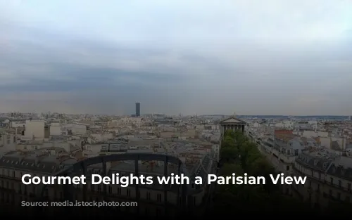 Gourmet Delights with a Parisian View