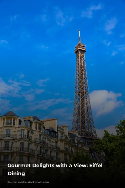 Gourmet Delights with a View: Eiffel Tower Dining