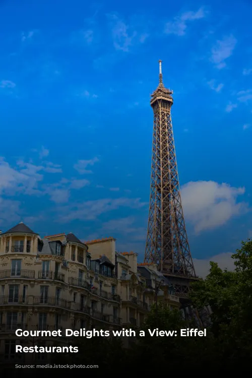 Gourmet Delights with a View: Eiffel Tower Restaurants