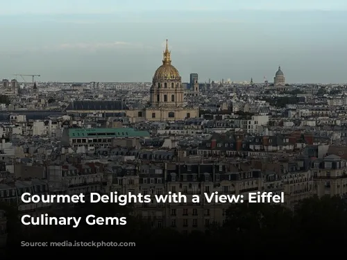 Gourmet Delights with a View:  Eiffel Tower's Culinary Gems