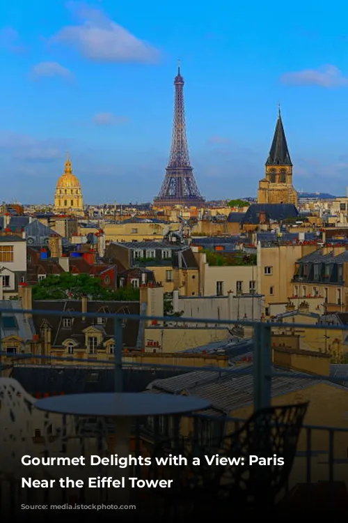 Gourmet Delights with a View: Paris Restaurants Near the Eiffel Tower