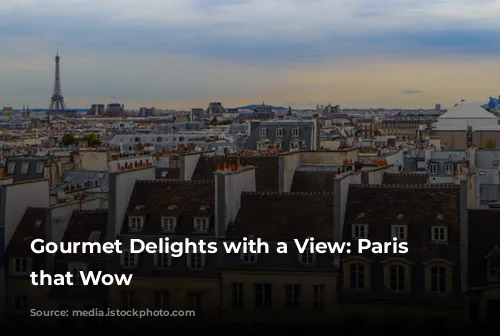 Gourmet Delights with a View: Paris Restaurants that Wow