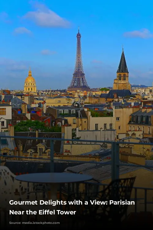 Gourmet Delights with a View: Parisian Bistros Near the Eiffel Tower