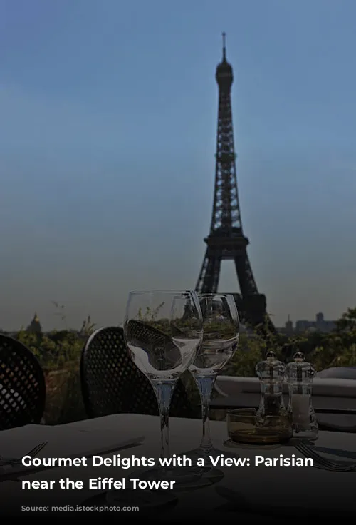 Gourmet Delights with a View: Parisian Restaurants near the Eiffel Tower