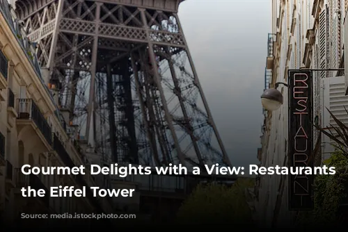 Gourmet Delights with a View: Restaurants Near the Eiffel Tower