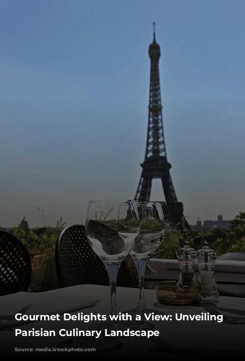 Gourmet Delights with a View: Unveiling the Parisian Culinary Landscape