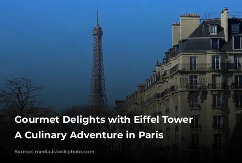 Gourmet Delights with Eiffel Tower Views: A Culinary Adventure in Paris