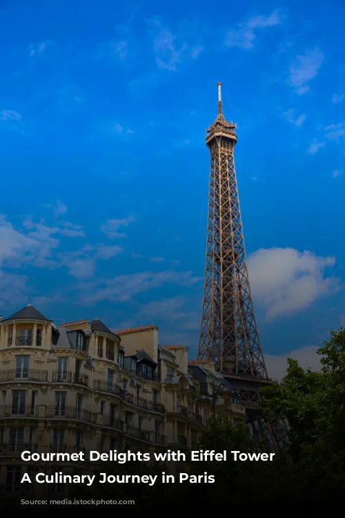 Gourmet Delights with Eiffel Tower Views: A Culinary Journey in Paris