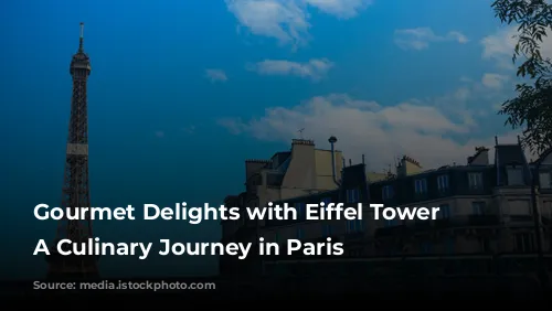 Gourmet Delights with Eiffel Tower Views: A Culinary Journey in Paris