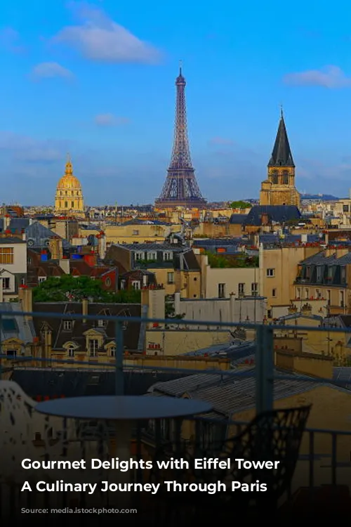 Gourmet Delights with Eiffel Tower Views: A Culinary Journey Through Paris