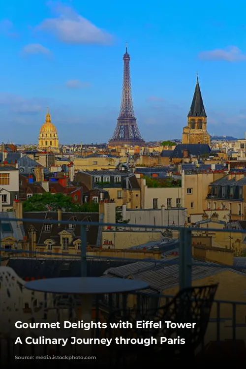 Gourmet Delights with Eiffel Tower Views: A Culinary Journey through Paris