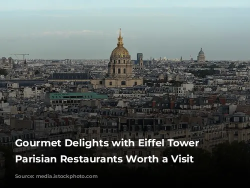 Gourmet Delights with Eiffel Tower Views: Parisian Restaurants Worth a Visit