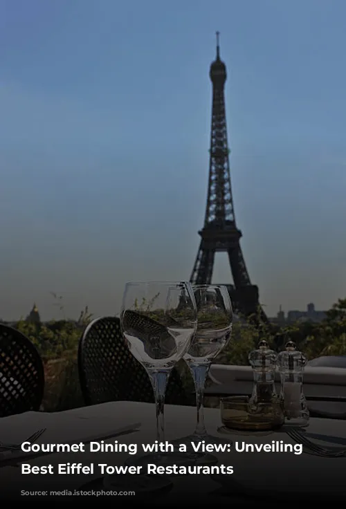 Gourmet Dining with a View: Unveiling Paris's Best Eiffel Tower Restaurants