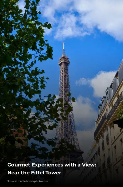 Gourmet Experiences with a View: Dining Near the Eiffel Tower