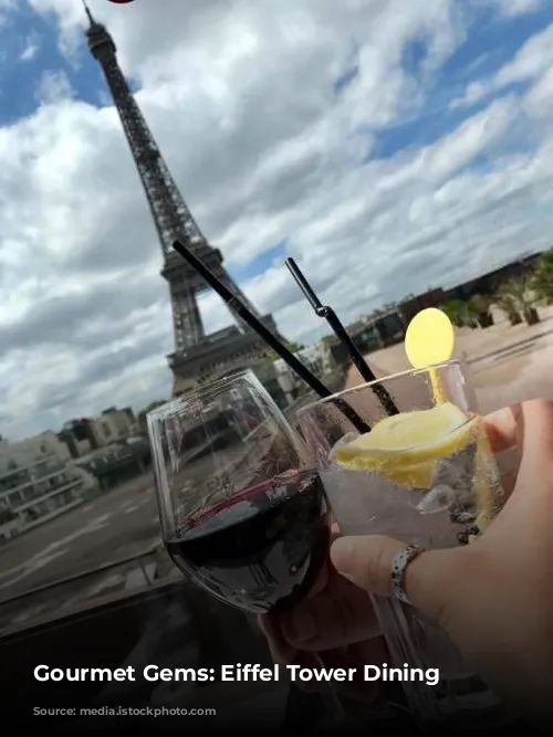 Gourmet Gems:  Eiffel Tower Dining Experiences