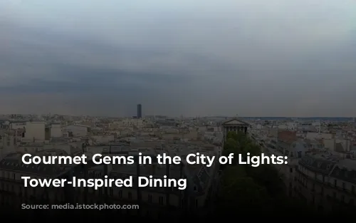 Gourmet Gems in the City of Lights: Eiffel Tower-Inspired Dining