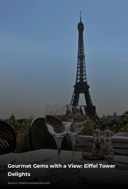 Gourmet Gems with a View: Eiffel Tower Dining Delights