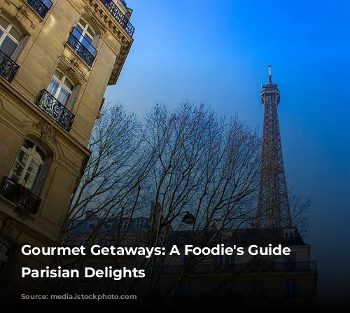 Gourmet Getaways: A Foodie's Guide to Parisian Delights