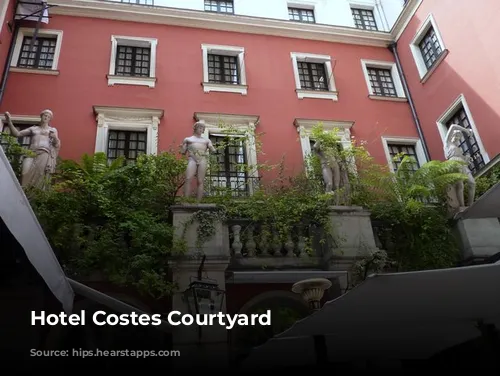 Hotel Costes Courtyard