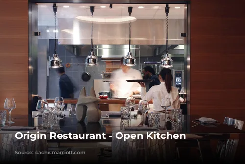 Origin Restaurant - Open Kitchen