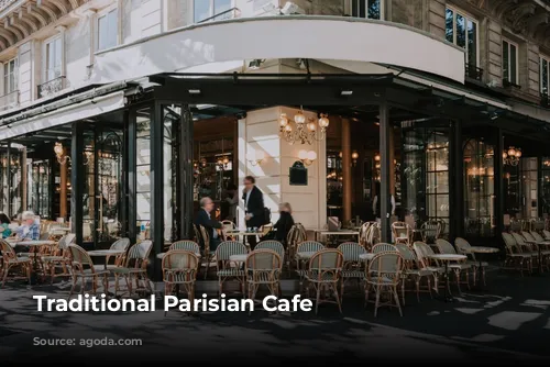 Traditional Parisian Cafe